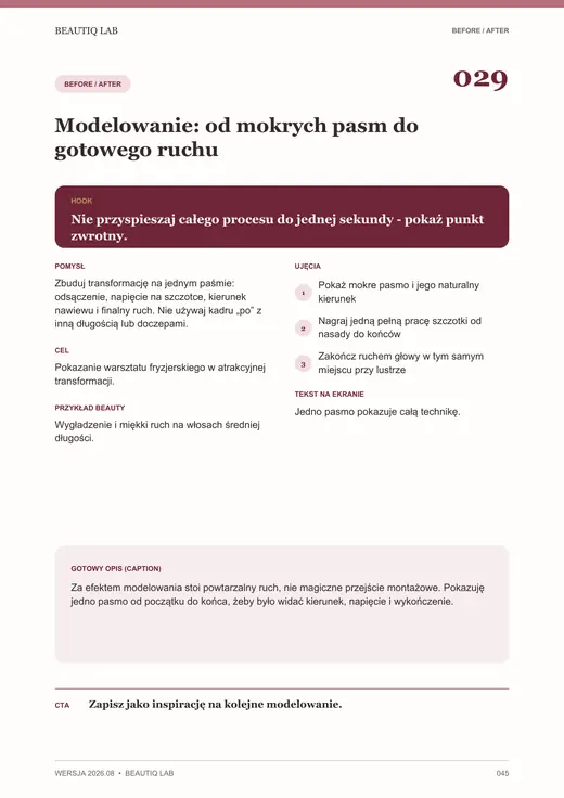Prawdziwa strona 6 produktu 100 Pomysłów na Reels