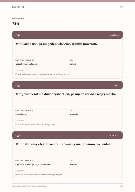 Prawdziwa strona 6 produktu 150 Hooków