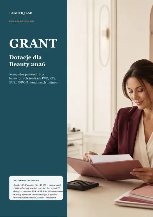Okładka Dotacje dla branży beauty 2026