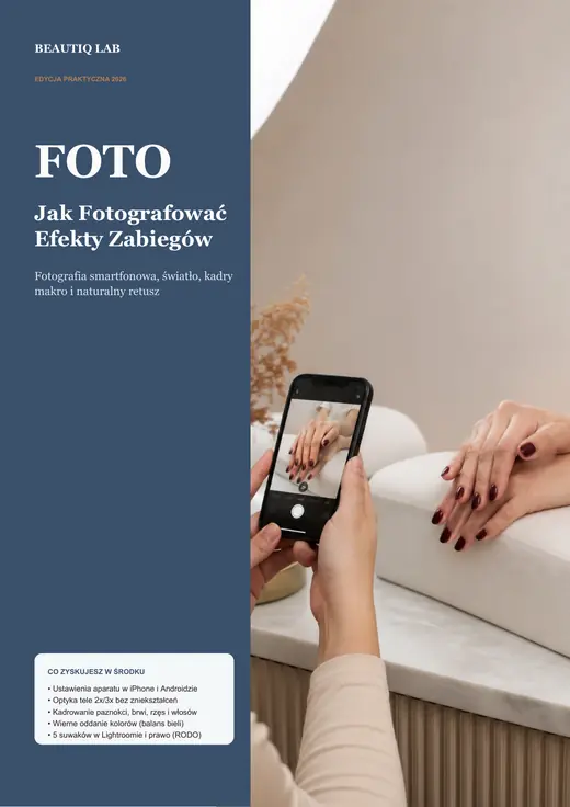 Okładka Jak Fotografować Efekty Zabiegów Telefonem