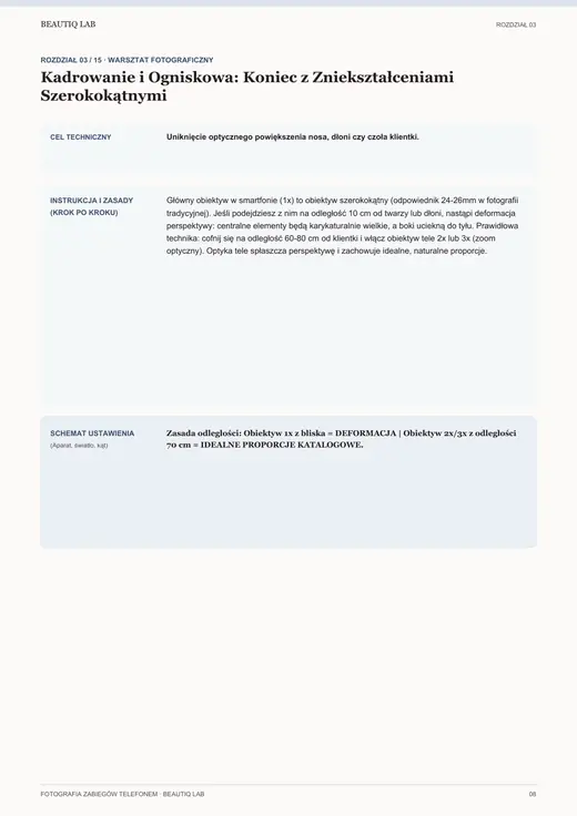 Prawdziwa strona 5 produktu Jak Fotografować Efekty Zabiegów Telefonem