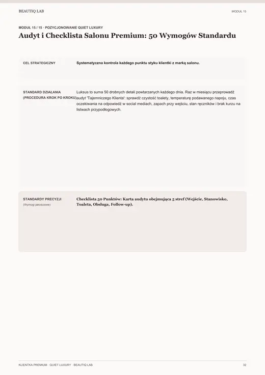 Prawdziwa strona 8 produktu Klientka Premium