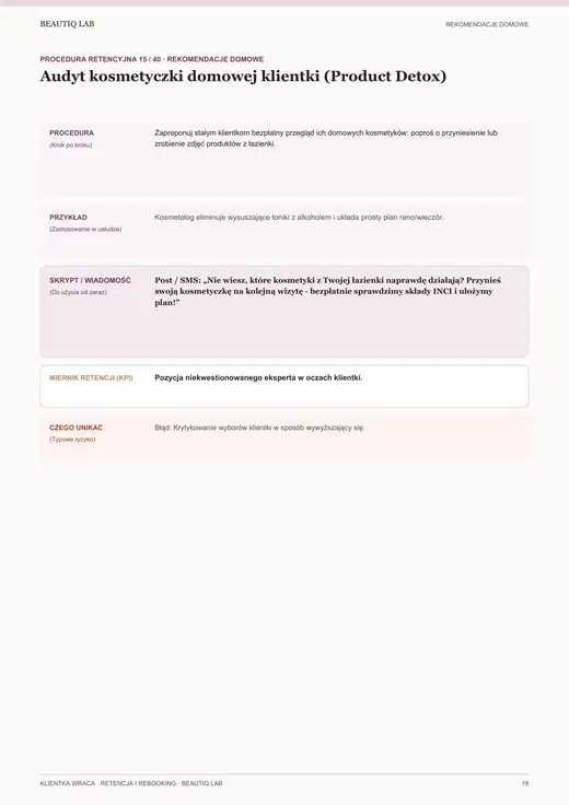 Prawdziwa strona 6 produktu Klientka Wraca