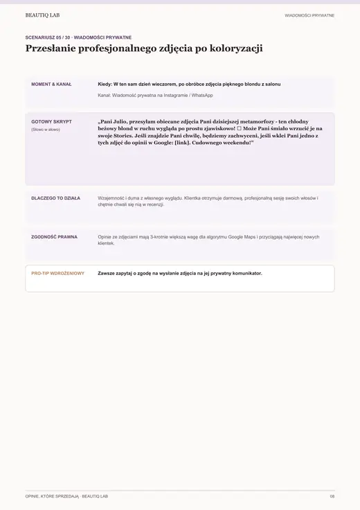 Prawdziwa strona 5 produktu Opinie, które Sprzedają